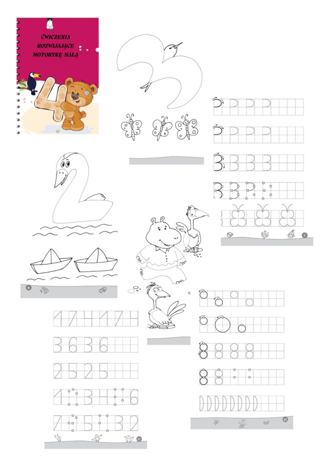 ĆWICZENIA ROZWIJAJĄCE MOTORYKĘ MAŁĄ