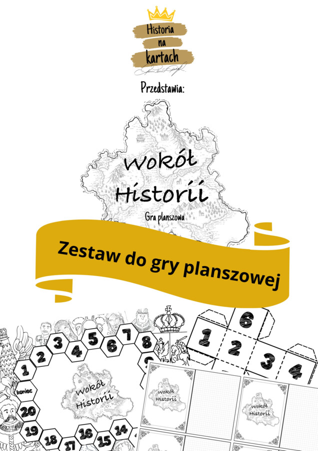 Wokół Historii - zestaw do gry planszowej