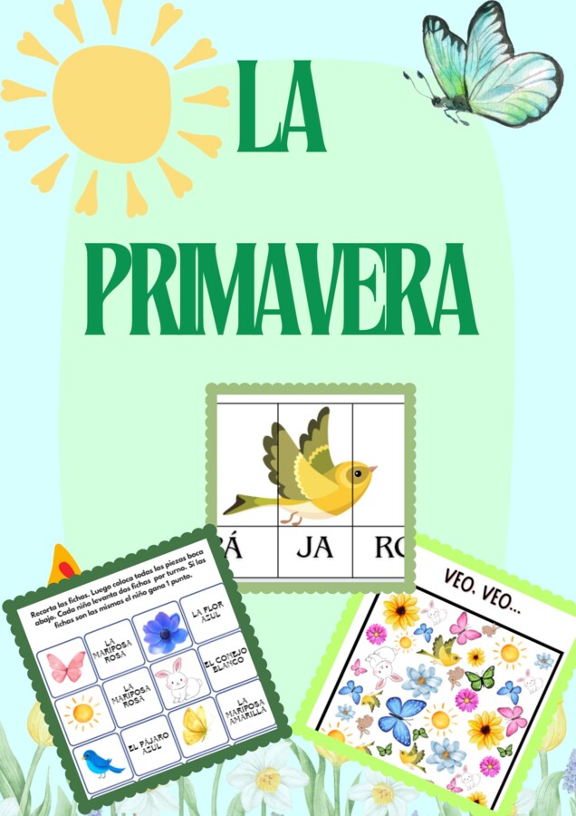 La primavera- wiosna. Język hiszpański.