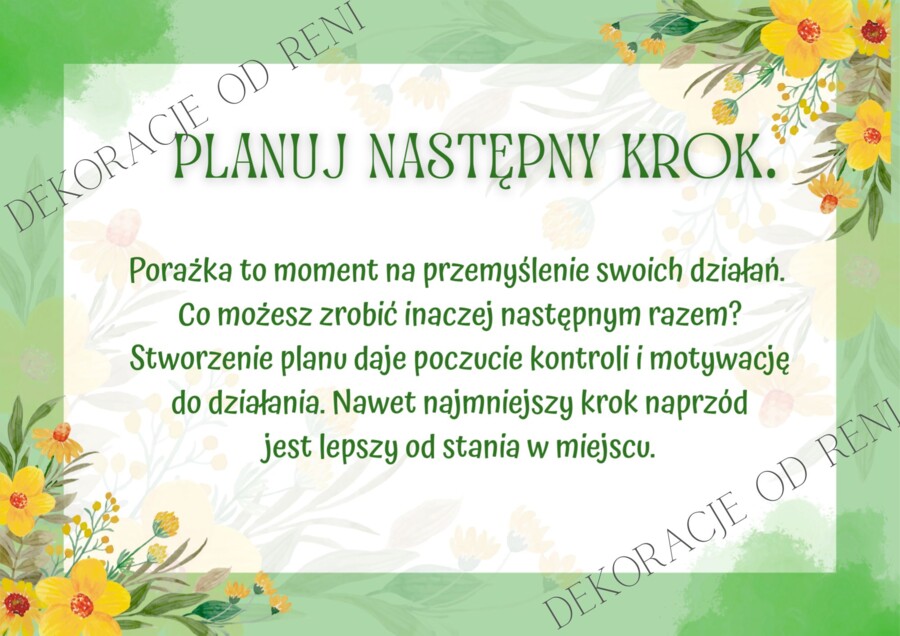 Jak poradzić sobie z porażką