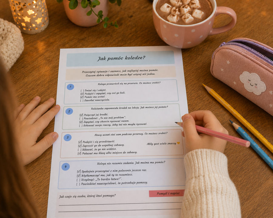 Jak pomóc koledze?