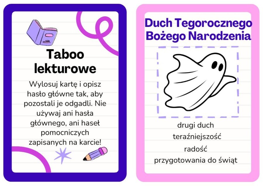Taboo lekturowe - ,,Opowieść wigilijna''