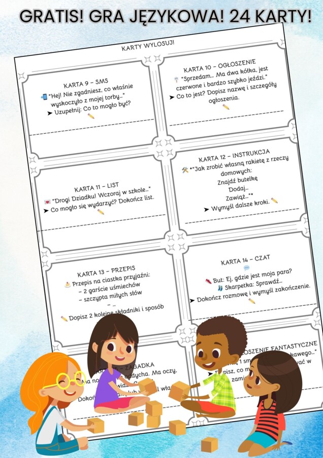 „Czytam, Rozumiem, Działam” – Zestaw zadań do czytania ze zrozumieniem z twistem!