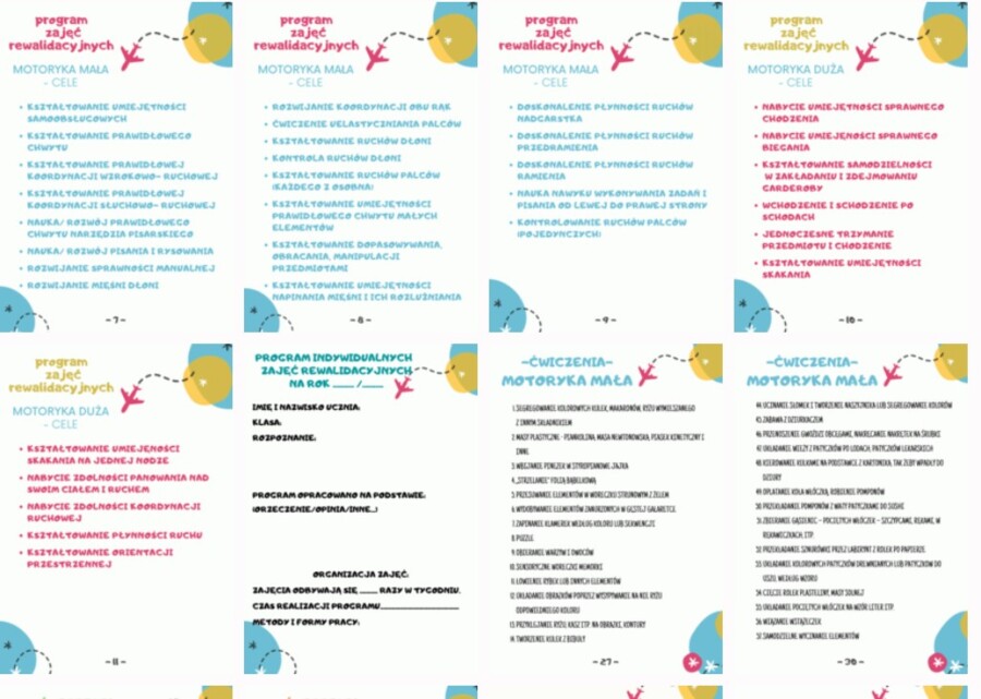 NARZĘDZIOWNIK do tworzenia programu zajęć rewalidacyjnych