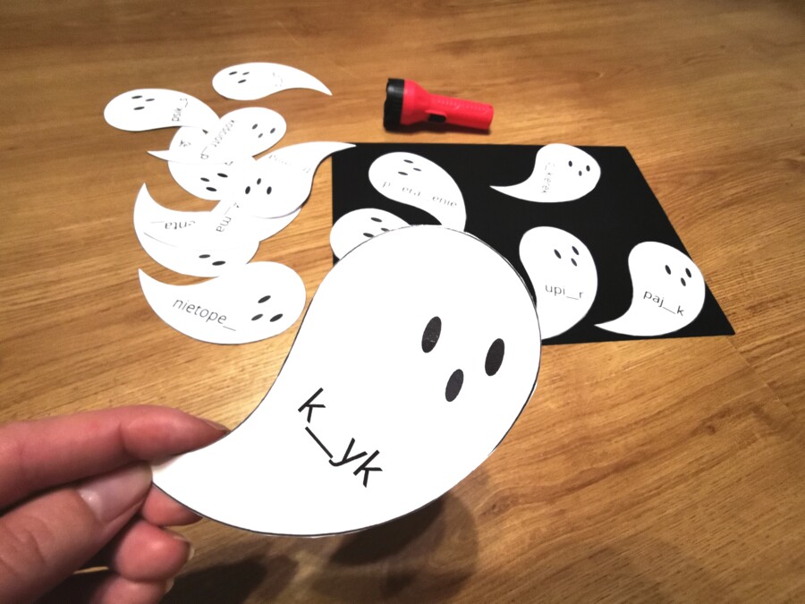 Halloween - ortografia - duchy