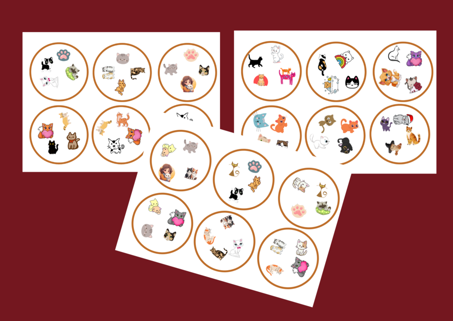 DZIEŃ KOTA – dooble – 42 szt.