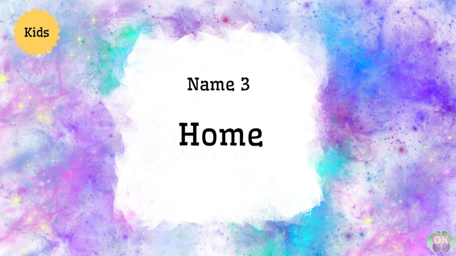 🏠 Name 3: Home Edition – zabawa językowa dla dzieci! (poziom KIDS A1, 12 stron)gra językowa, angielski dla dzieci, name 3, słownictwo dom, nauka angielskiego, A1, speaking, zabawa na lekcji, powtórka słówek, gra klasowa, English for kids, home vocabulary