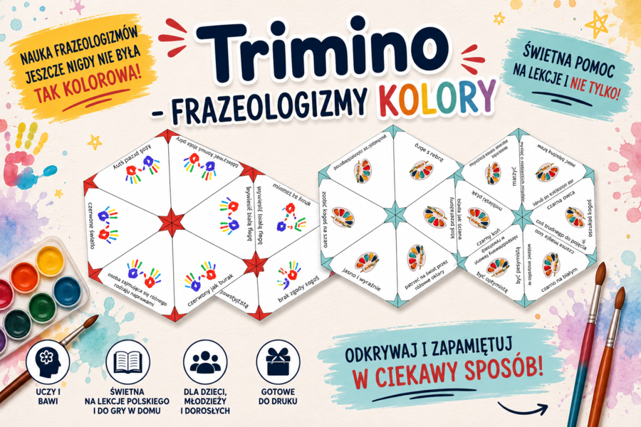 Trimino - frazeologizmy KOLORY