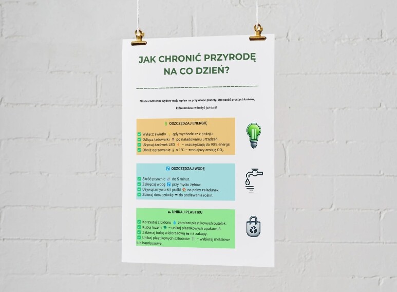 Jak chronić przyrodę na co dzień? Proste eko-nawyki