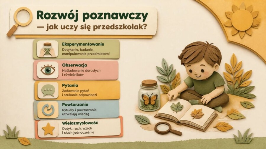 Rozpoczęcie roku przedszkolnego - gazetka lub prezentacja o adaptacji i rozwoju dziecka