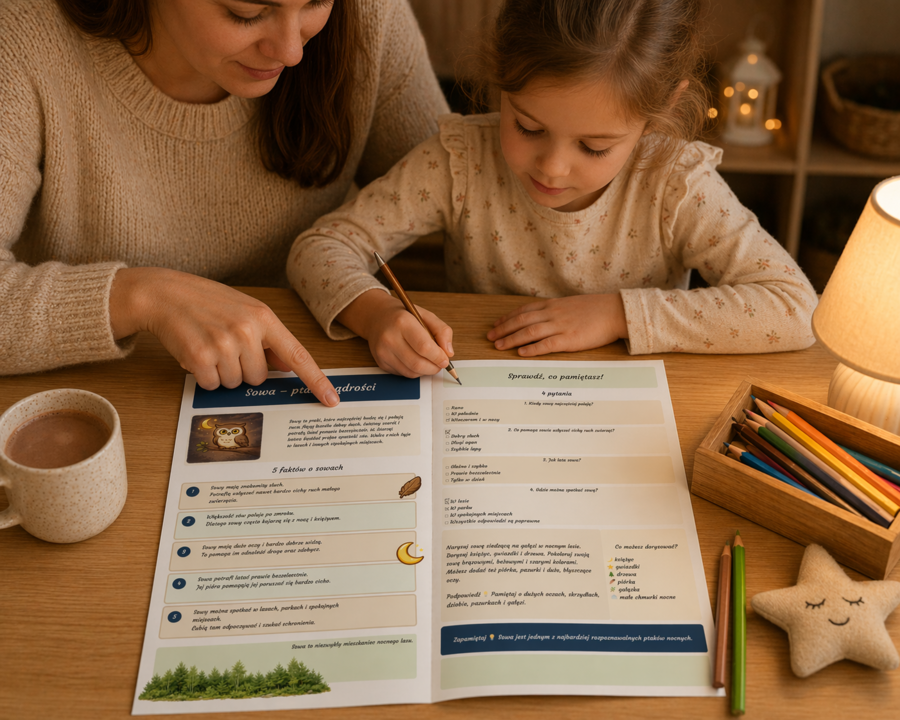 Sowa – ptak mądrości