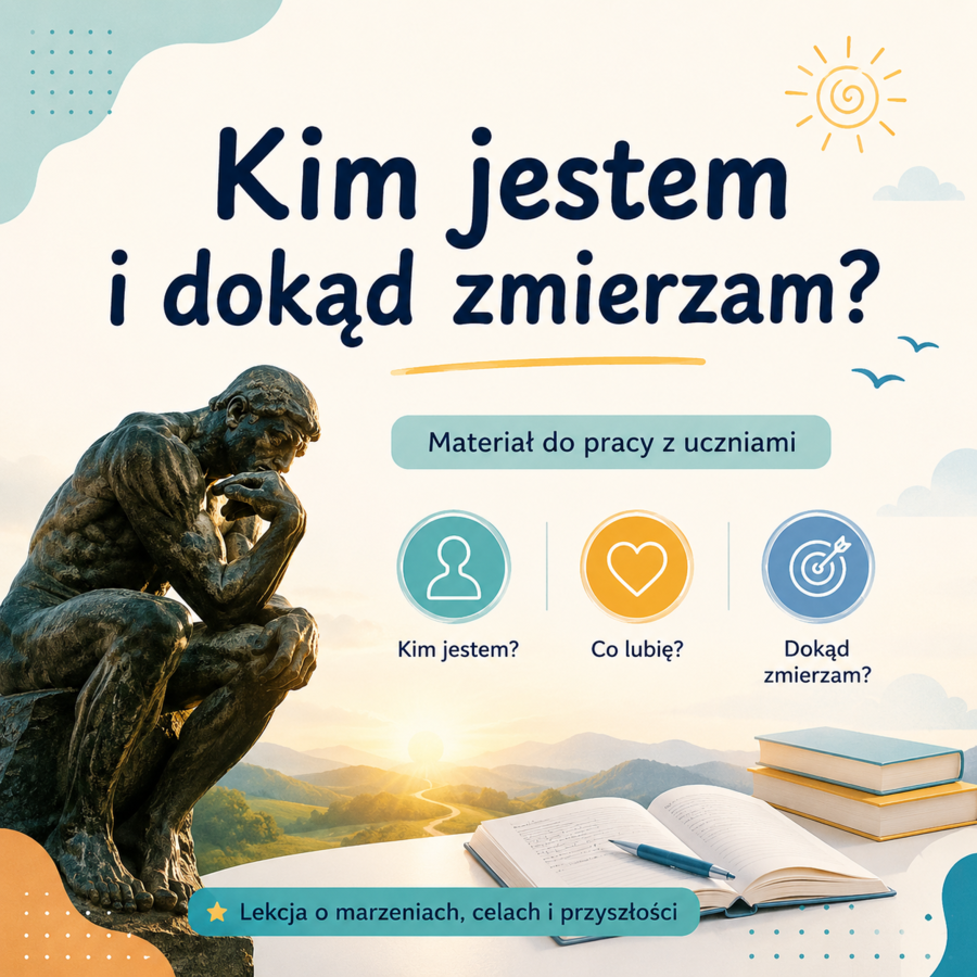 Kim jestem i dokąd zmierzam? Prezentacja. Lekcja języka polskiego. Klasa 7.