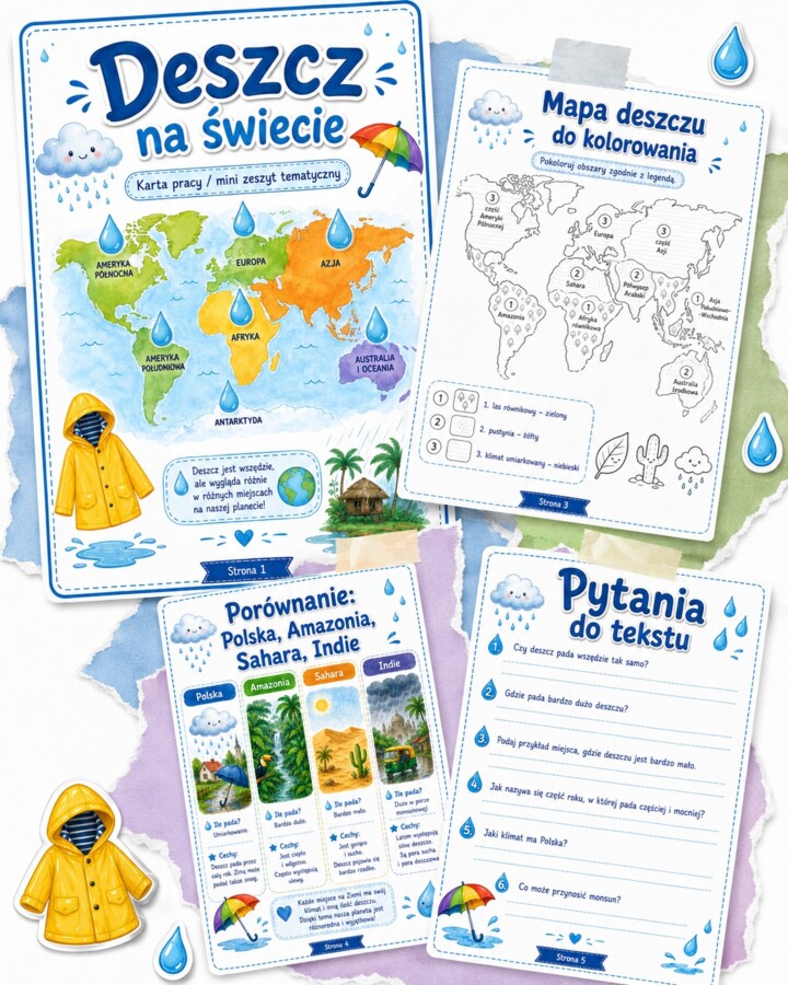 Deszcz na świecie