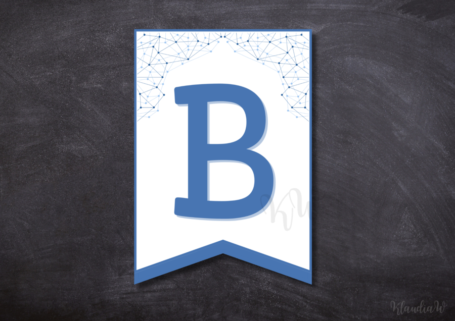 Dzień Bezpiecznego Internetu - girlanda