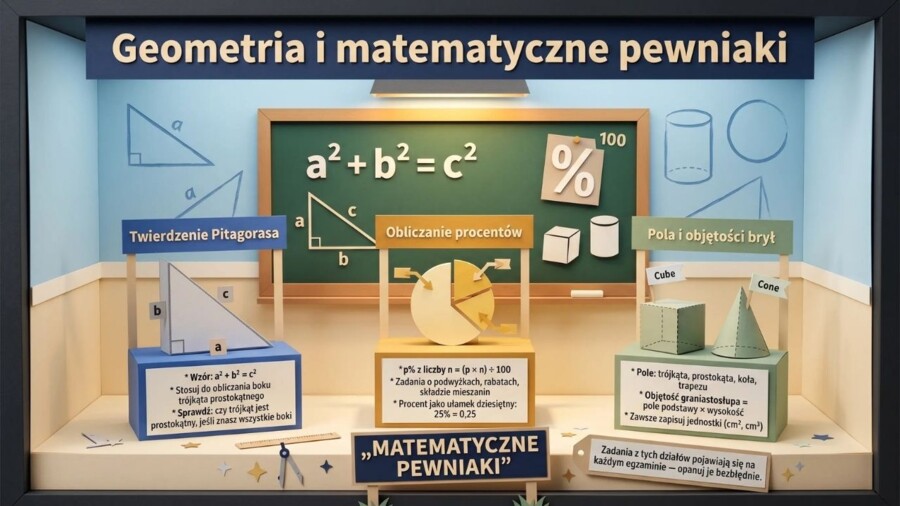 Egzamin ósmoklasisty – Ostatnia Prosta, prezentacja edukacyjna i poradnik ucznia (20 plansz)