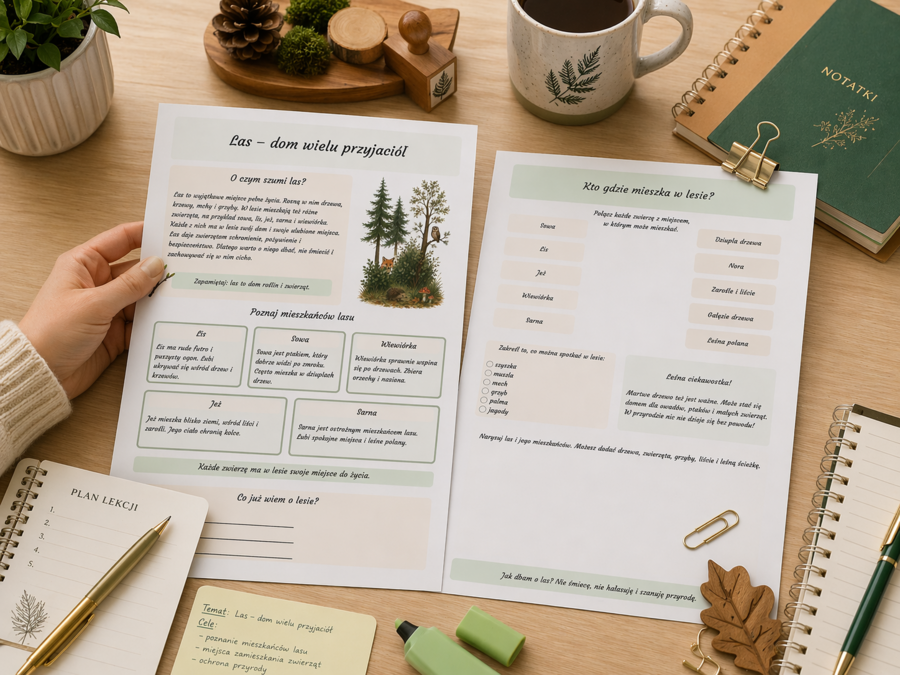 Las – dom wielu przyjaciół