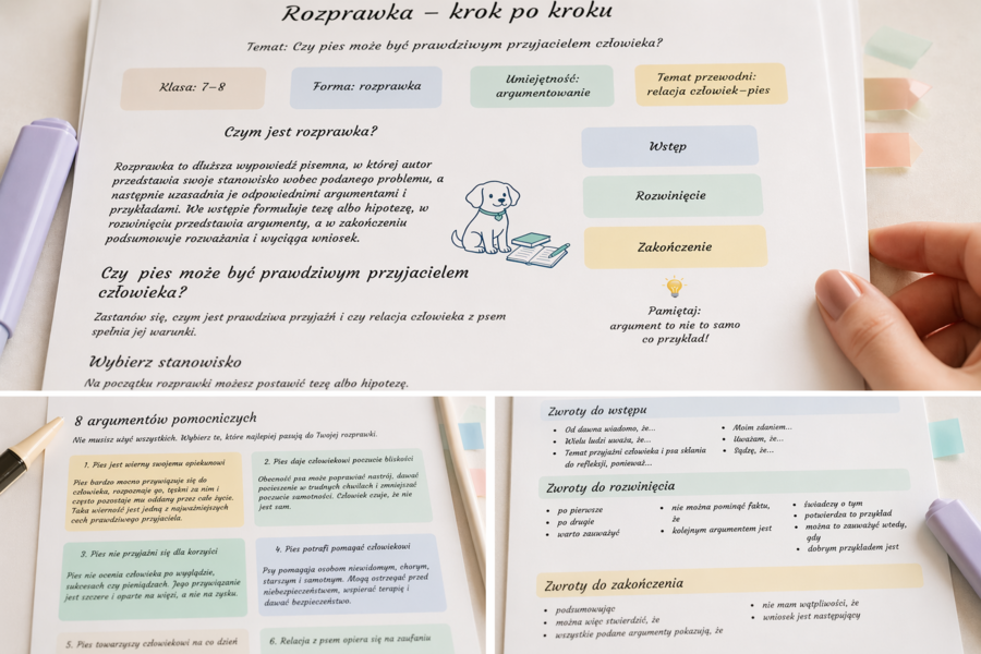 Rozprawka: Czy pies może być prawdziwym przyjacielem człowieka?