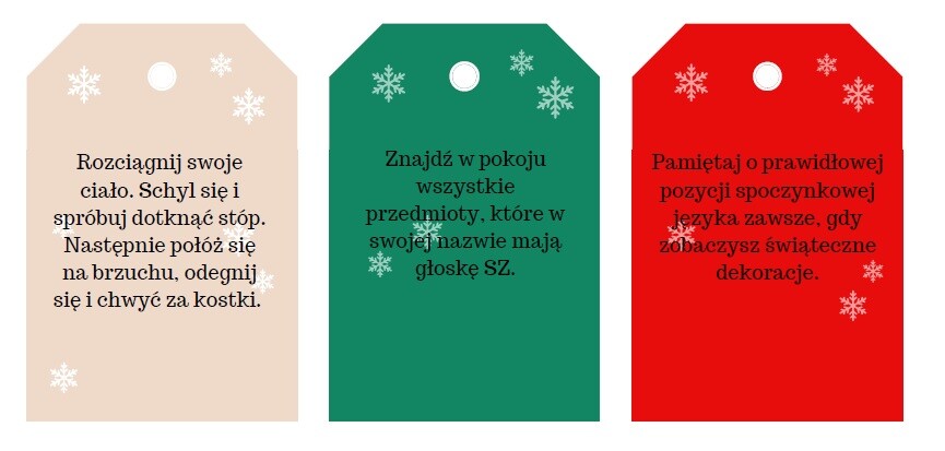 Logopedyczny kalendarz adwentowy