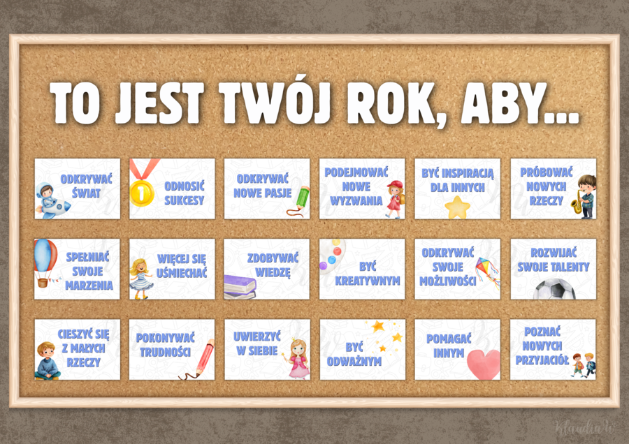 Gazetka szkolna: „TO JEST TWÓJ ROK, ABY...”