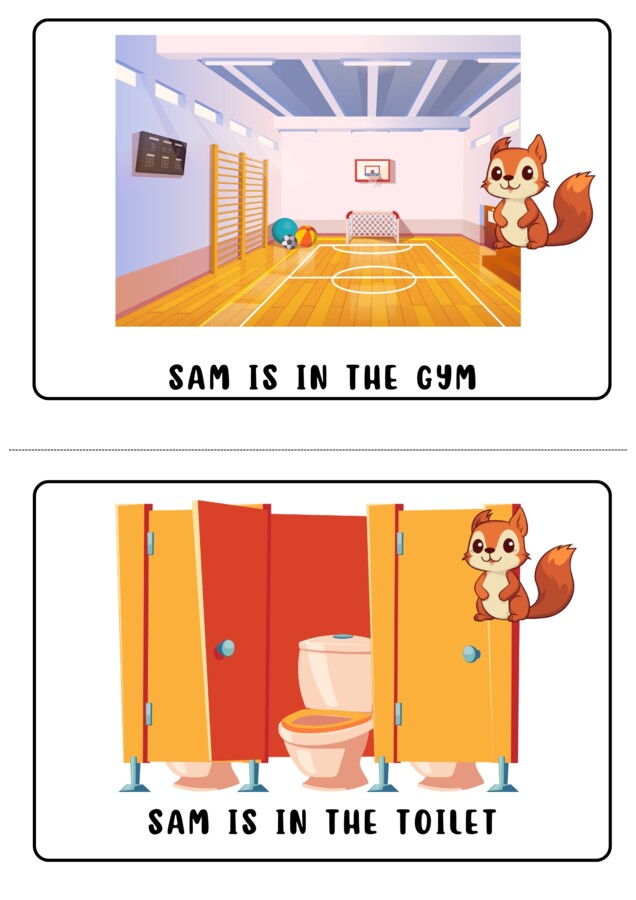 At school. Kids Can2. Unit2