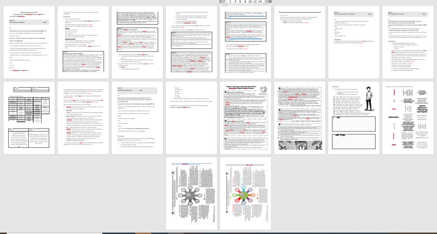 Lektura. Paweł Beręsewicz "Wszystkie lajki Marczuka". Pełne opracowanie lektury, scenariusze lekcji, karty pracy. Z odpowiedziami.