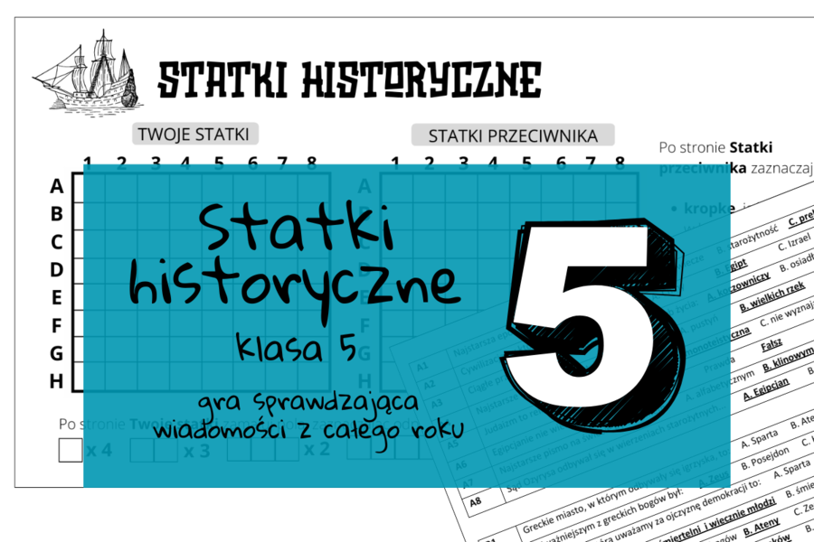 Statki historyczne - klasa 5
