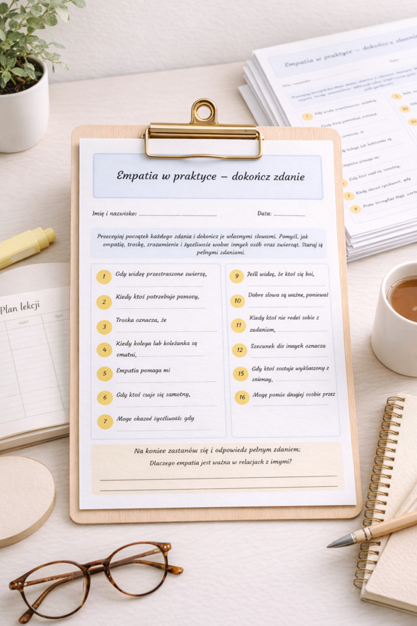 Empatia w praktyce – dokończ zdanie