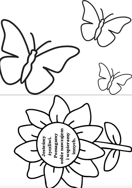 W Drugiej klasie– gazetka do kolorowania z wartościami lub karta pracy dla dzieci| 25 stron w rozmiarze A4 i mniejszym