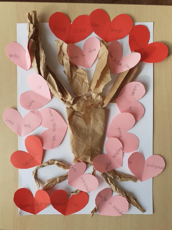 Drzewo słów - projekt plastyczny