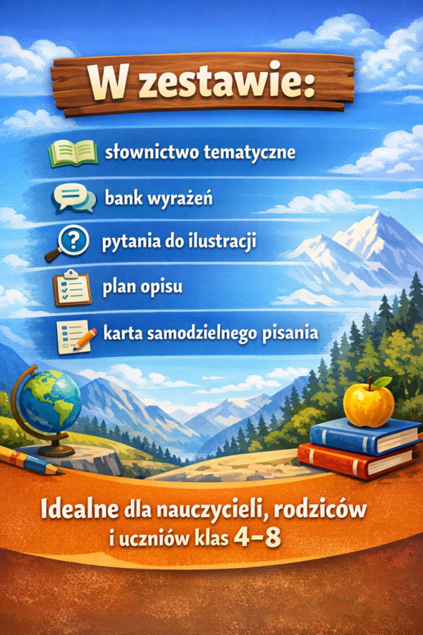 Ćwiczenie. Opis krajobrazu polarnego