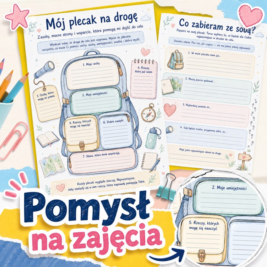 Mój plecak na drogę