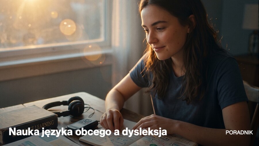 Nauka języka obcego a dysleksja - poradnik
