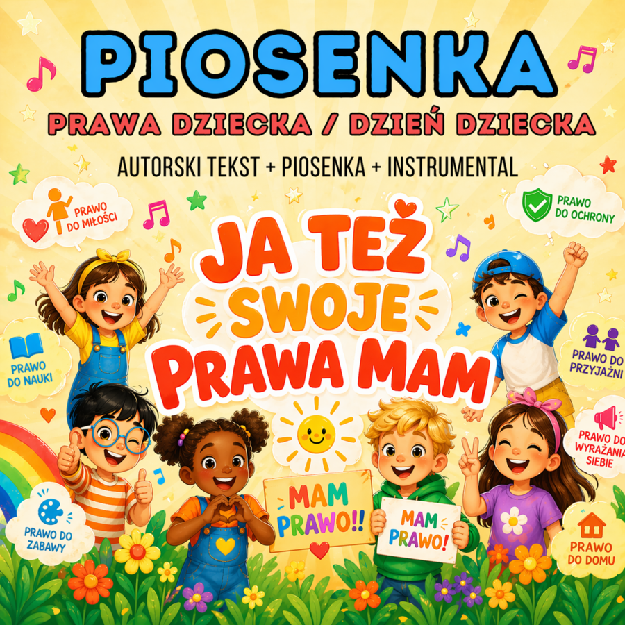 PIOSENKA O PRAWACH DZIECKA  "Ja też swoje prawa mam!"