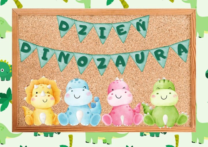 🟢 DZIEŃ DINOZAURA - DEKORACJA XXL 🟢