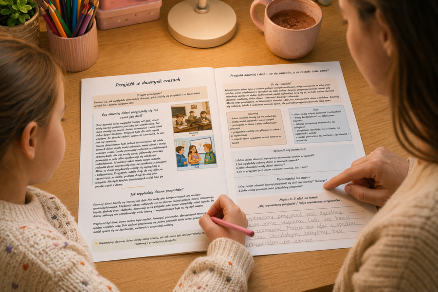 Przyjaźń w dawnych czasach