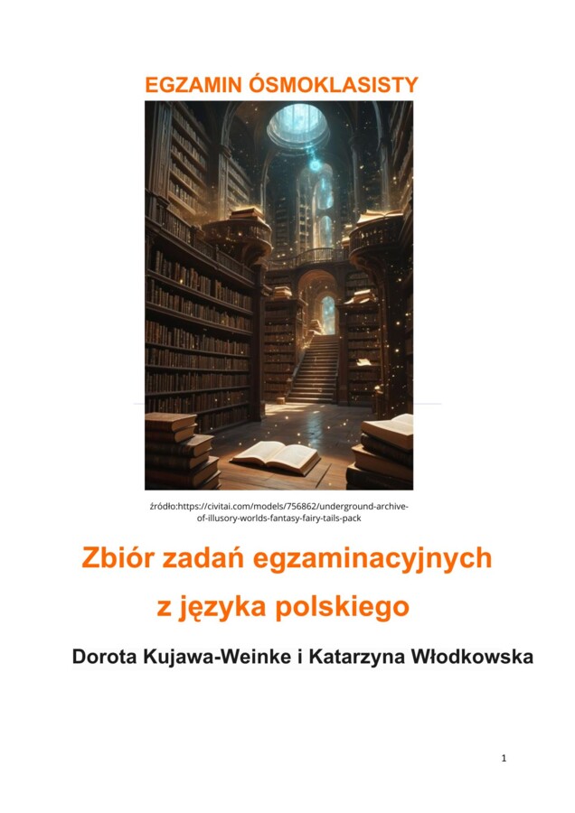 Egzamin ósmoklasisty - zadania z języka polskiego