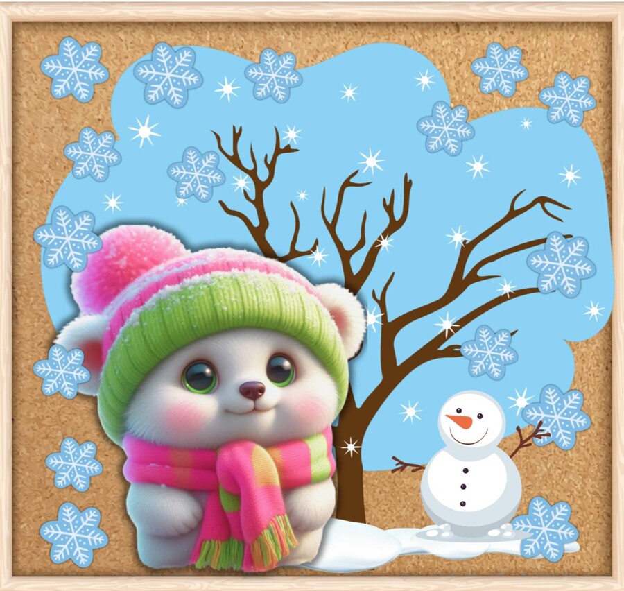 ❄️❄️ MEGA ZESTAW ZIMOWY - 10 DEKORACJI ❄️❄️