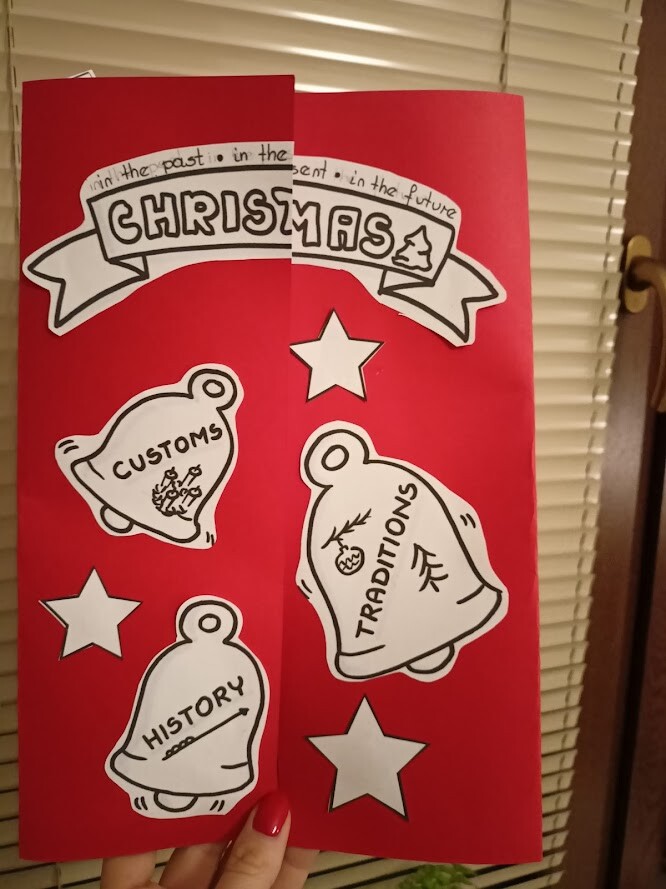 CHRISTMAS LAPBOOK - Past Simple & Past Continuous by Alicja Soszka