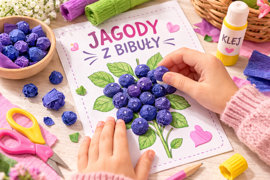 Róża i Jagoda – karty pracy dla dzieci | Czytanie, pisanie i prace plastyczne