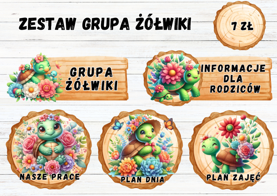 ZESTAW GRUPOWY GRUPA ŻÓŁWIKI