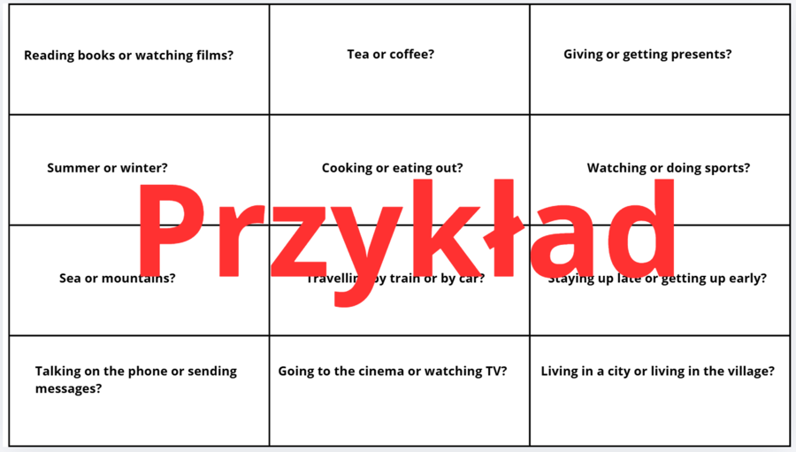 Speaking activities