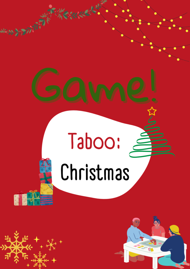 Taboo/ Christmas/ Gra językowa/ Gra świąteczna/ Boże Narodzenie/ Warm-up/ Rozgrzewka/ Zabawa/ Klasy 4-6/ Klasy 6-8/ Szkoła ponadpodstawowa/ Liceum/ SP 8/ SP 6-8