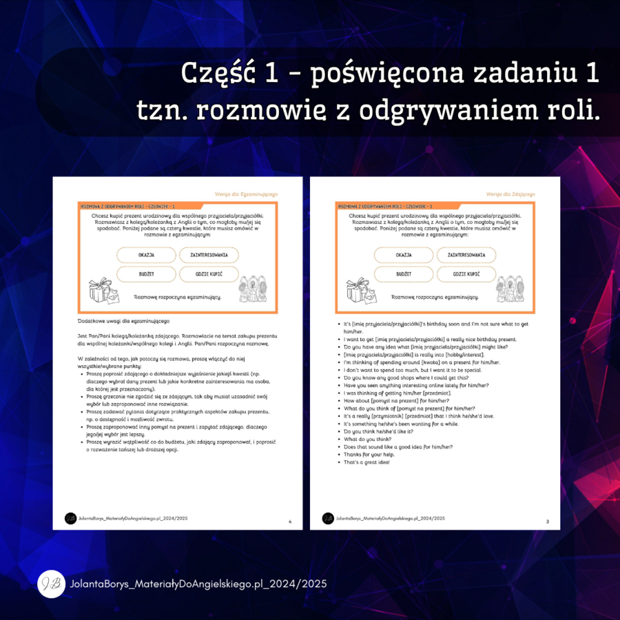 "Speaking Maturalny, część 1"