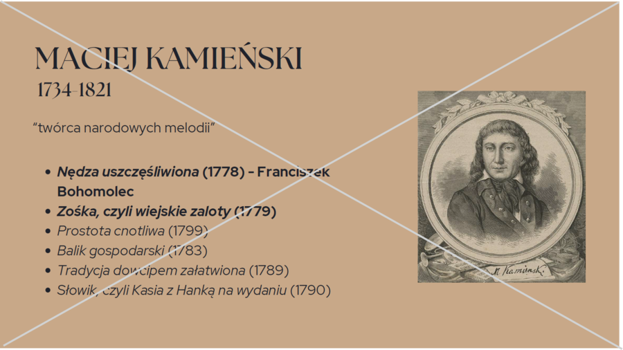 Opera polska i "Cud mniemany" - prezentacja