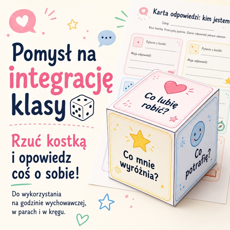 Kostka pytań: kim jestem?