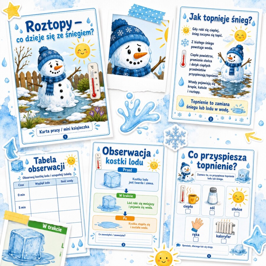 Roztopy - co dzieje się ze śniegiem?
