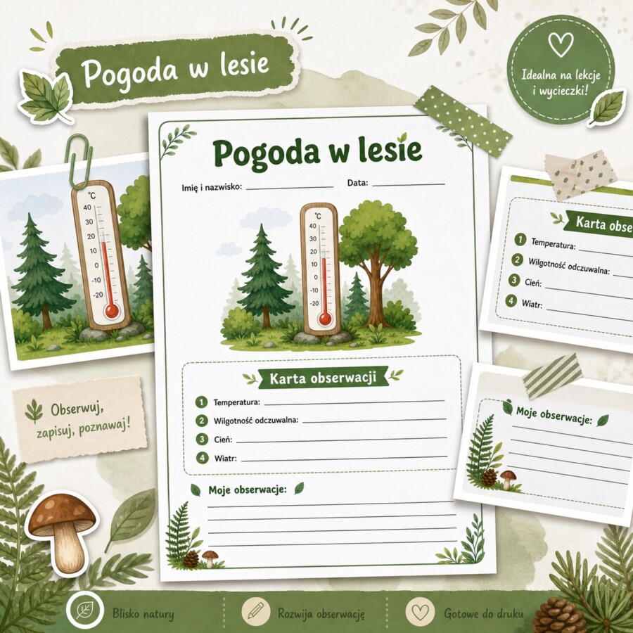 Pogoda w lesie