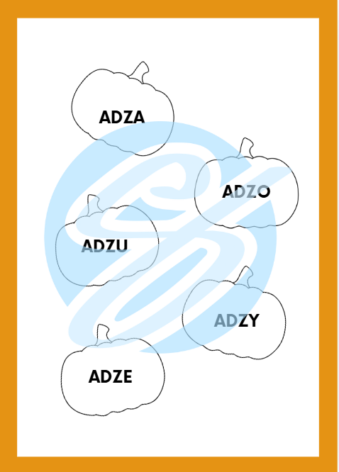 Jesienna logopedia – ćwiczenia logopedyczne z logotomami dla szeregu syczącego (s, z, c, dz)