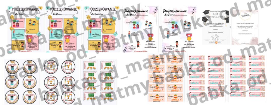 Dyplomy i mininagrody - zakończenie roku 2023/2024