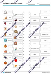 Halloween – materiały do nauki angielskiego z Mr. Beanem (A2–B1)